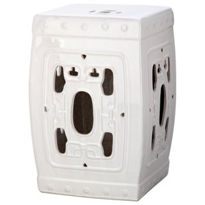 Black Garden Stool Black Garden Stool