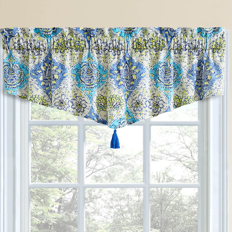 waverly waverly kings turban 52" curtain valance & reviews | wayfair waverly waverly kings turban 52" curtain valance & reviews | wayfair