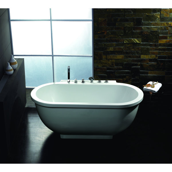 Ariel Bath 71 X 37 Whirlpool Bathtub Reviews Wayfair