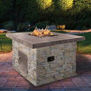 Natural Gas Outdoor Fireplaces & Fire Pits You'll Love | Wayfair