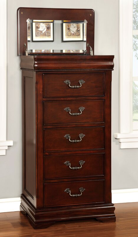 Hokku Designs Cherisse 5 Drawer Lingerie Chest & Reviews | Wayfair