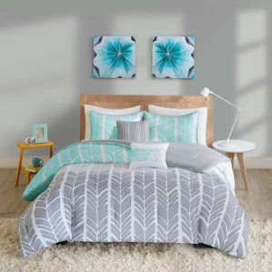 chevron bedding sets you'll love | wayfair chevron bedding sets you'll love | wayfair