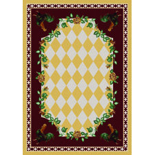 French Country Rooster Rugs Wayfair Novelty High Country Rooster Yellow Area Rug