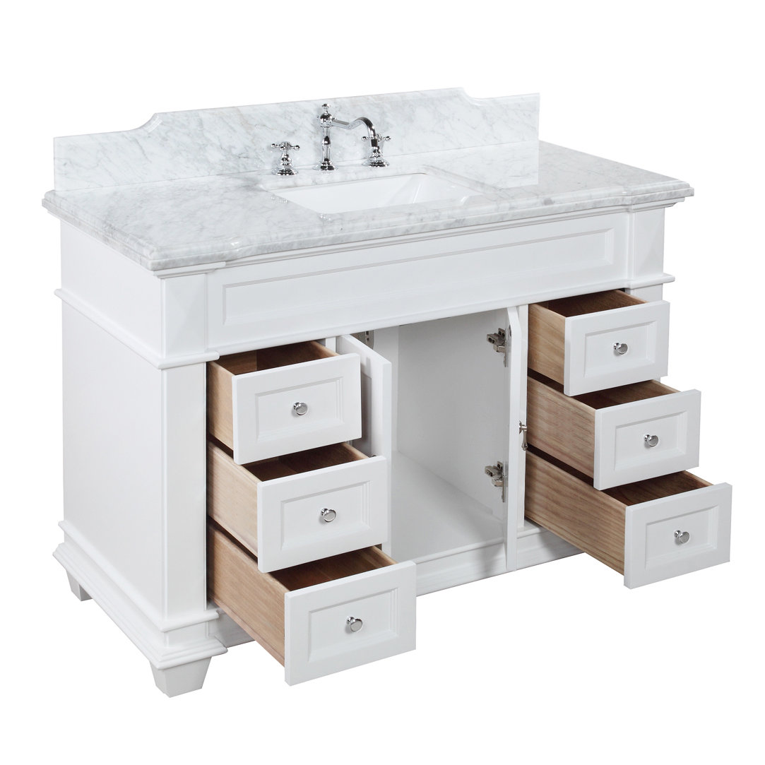 KBC Elizabeth 48" Single Bathroom Vanity Set & Reviews Wayfair