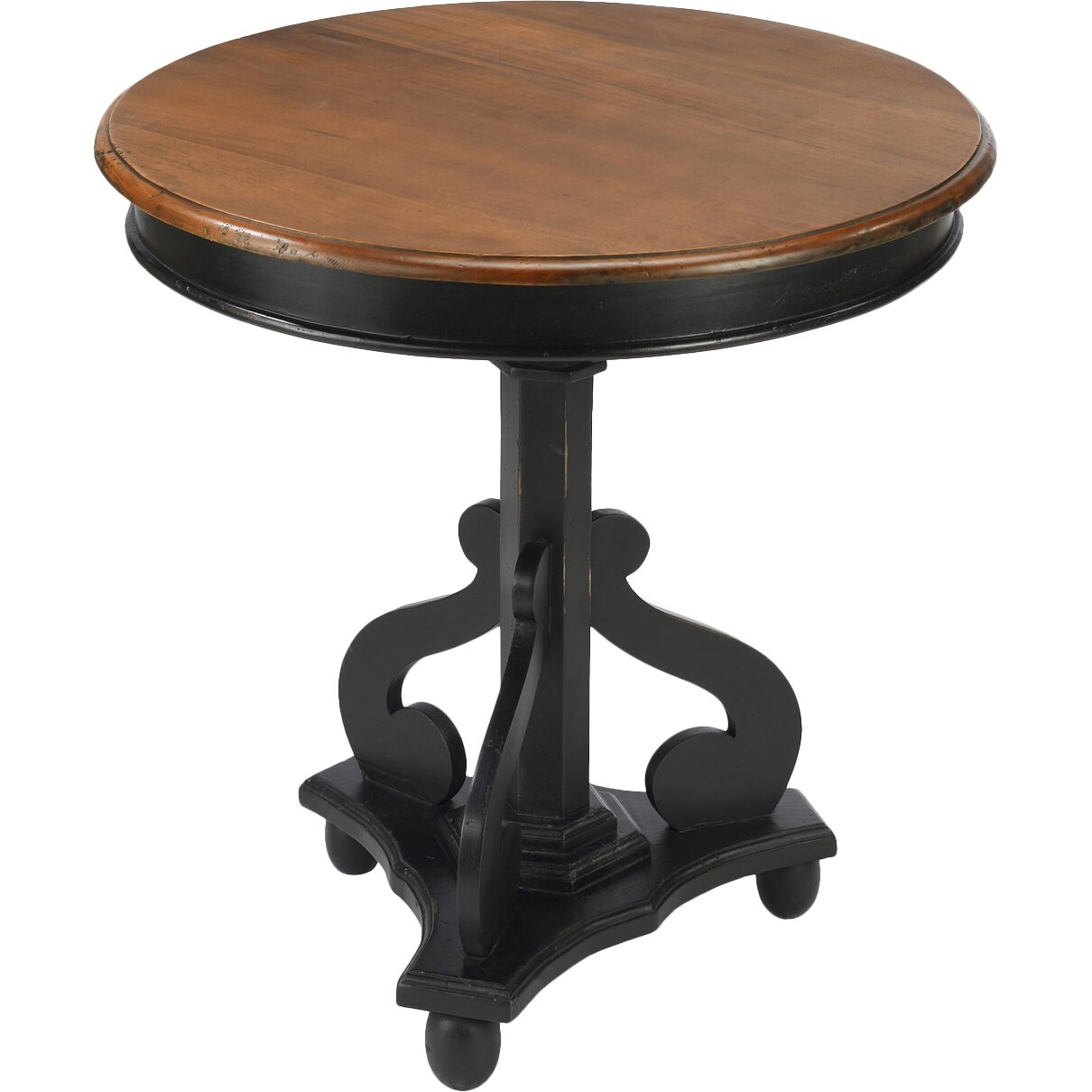 types of round end tables