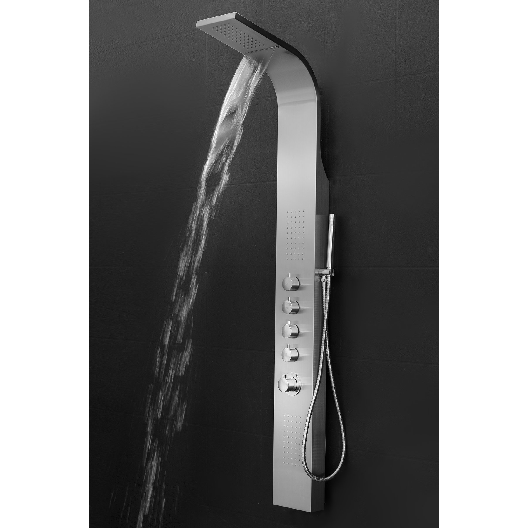 GoldenVantage Temperature Control Tower Shower Panel System Diverter