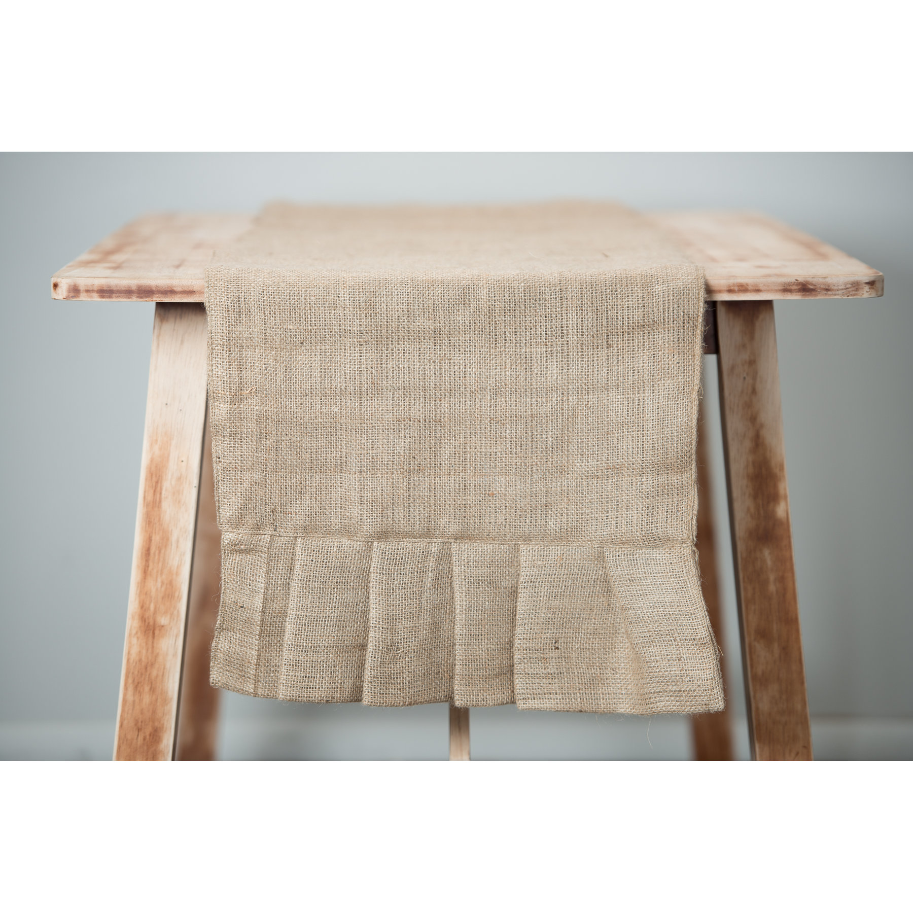 Glory Haus Plain Burlap Table Runner & Reviews Wayfair