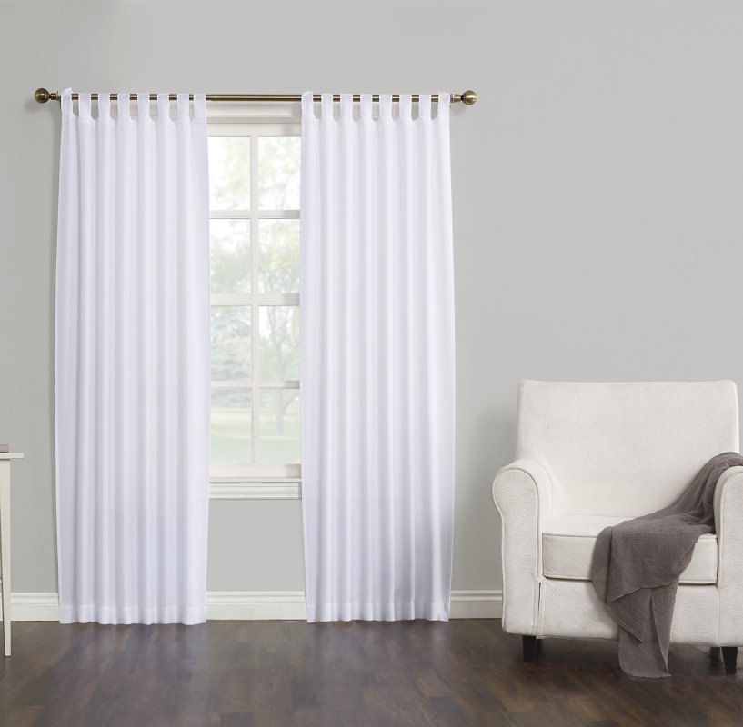 tab top curtains & drapes you'll love | wayfair tab top curtains & drapes you'll love | wayfair
