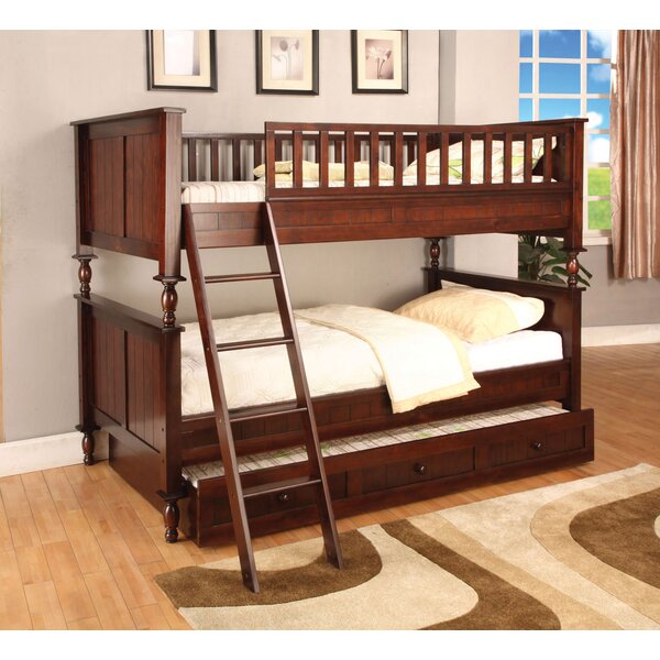 Hokku Designs Milton Twin Futon Bunk Bed & Reviews | Wayfair