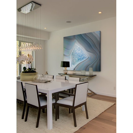 Marmont Hill Crystal Shards Graphic Art on Wrapped Canvas & Reviews