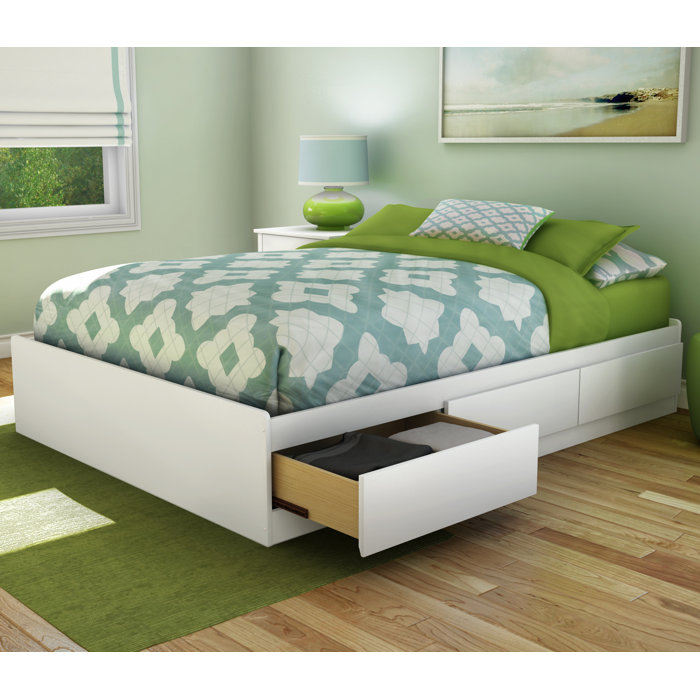 White Platform Bed Frames south shore step one full/double storage platform bed & reviews White Platform Bed Frames south shore step one full/double storage platform bed & reviews