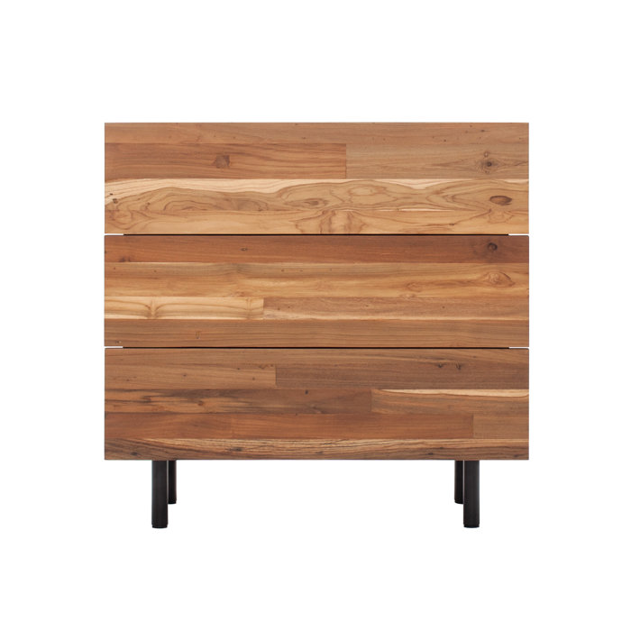 EQ3 3 Drawer Dresser & Reviews Wayfair