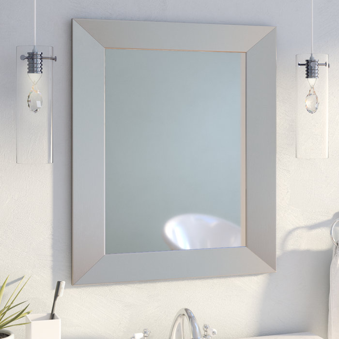 Wood Wall Mirror mercury row modern rectangle wood wall mirror & reviews | wayfair Wood Wall Mirror mercury row modern rectangle wood wall mirror & reviews | wayfair