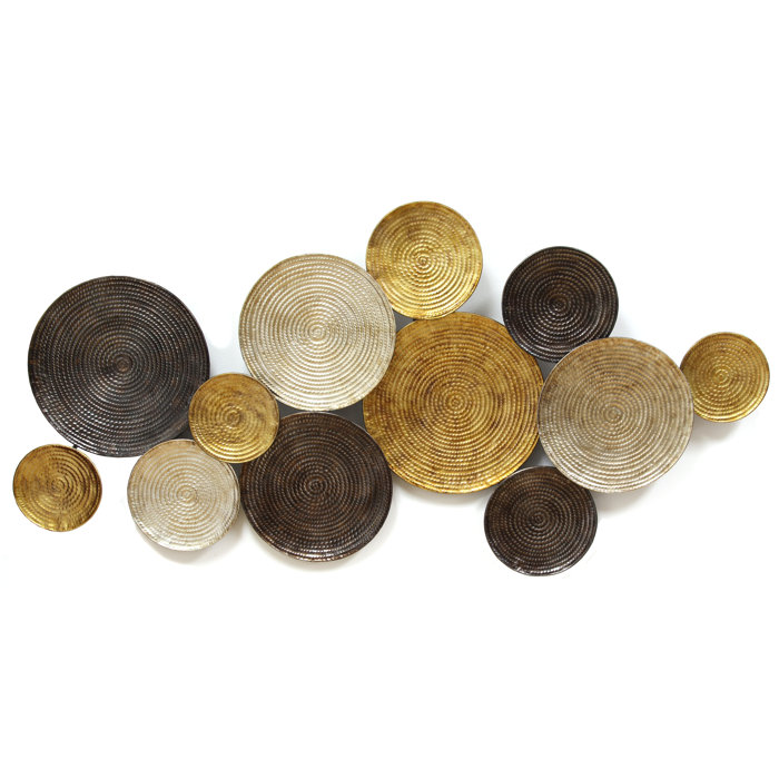 Metal Circle Wall Decor stratton home decor circles wall décor & reviews | wayfair Metal Circle Wall Decor stratton home decor circles wall décor & reviews | wayfair