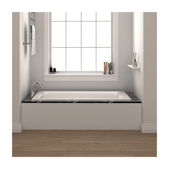 Fine Fixtures Drop In 54 X 30 Soaking Bathtub Reviews Wayfair