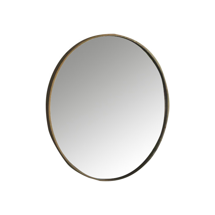 Macdougall Round Metal Framed Accent Mirror