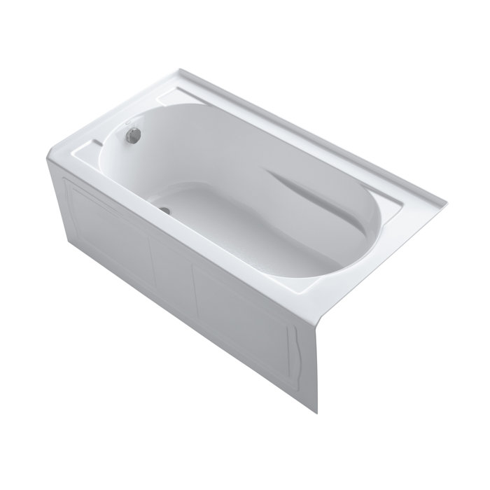 Kohler Devonshire Tub 60 X 32 Soaking Bathtub Reviews Wayfair