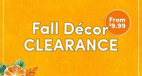 Fall Decor Clearance Sale at Wayfair