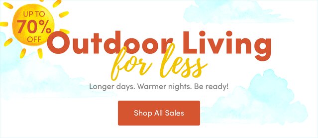 Save Up to 70% off Outdoor Living for Less at Wayfair