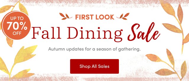Save Up to 70% off Fall Dining Sale at Wayfair