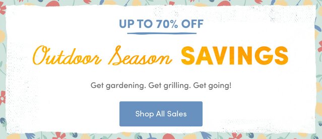 Save up to 70% off Outdoor Season Savings at Wayfair