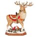 holiday deer figurine