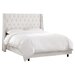 Wade Logan Herb Upholstered Panel Bed & Reviews | Wayfair