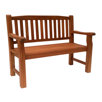 wooden garden bench