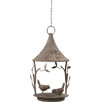 hanging bird feeder metal