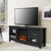 tv stands with fireplace