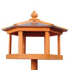 bird table with roof