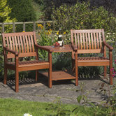 Wooden Love seats