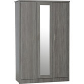 3 door wardrobe