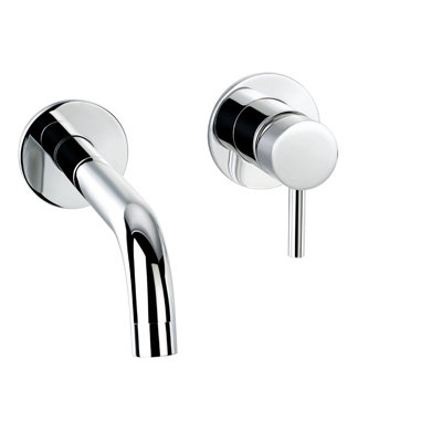 Bathroom Fixtures Wall Mount artos wall mounted bathroom faucet with single handle & reviews Bathroom Fixtures Wall Mount artos wall mounted bathroom faucet with single handle & reviews