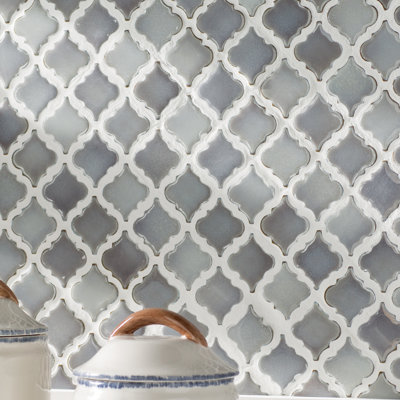 Elitetile Pharsalia 2 X 25 Porcelain Mosaic Tile In Glossy Elitetile Pharsalia 2 X 25 Porcelain Mosaic Tile In Glossy Gray Reviews Wayfair