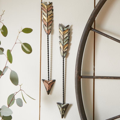 Creative Co Op Wall Decor creative co-op 3 piece arrow wall decor set & reviews | wayfair Creative Co Op Wall Decor creative co-op 3 piece arrow wall decor set & reviews | wayfair