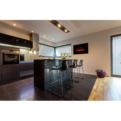 Modern Flames Ambiance Custom Linear Delux 2 Wall Mount Electric Modern Flames Ambiance Custom Linear Delux 2 Wall Mount Electric Fireplace & Reviews | Wayfair - Modern Flames Ambiance Custom Linear Delux 2 Wall Mount Electric