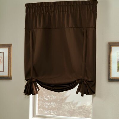 United Curtain Co. Blackstone TieUp Shade Single Curtain Panel  Reviews  Wayfair