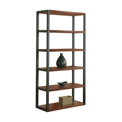 haaken furniture parson 76" etagere bookcase | wayfair haaken furniture parson 76" etagere bookcase | wayfair