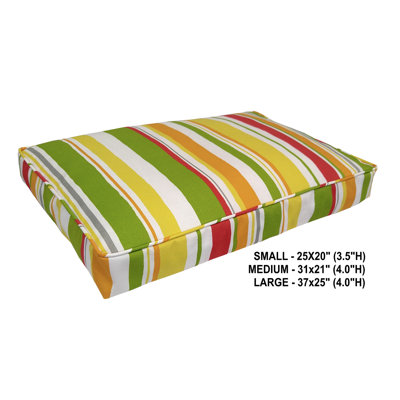 Tucker Murphy Pet Nadia Stripe Indoor/Outdoor Dog Bed & Reviews ... Tucker Murphy Pet Nadia Stripe Indoor/Outdoor Dog Bed & Reviews ...