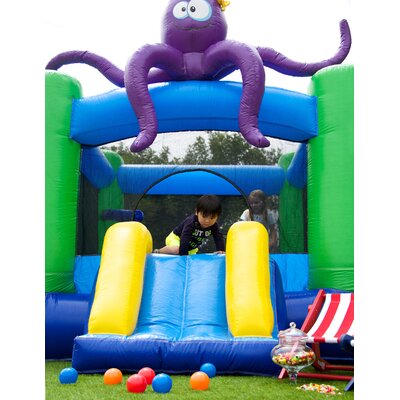 jumporange octopus bounce house