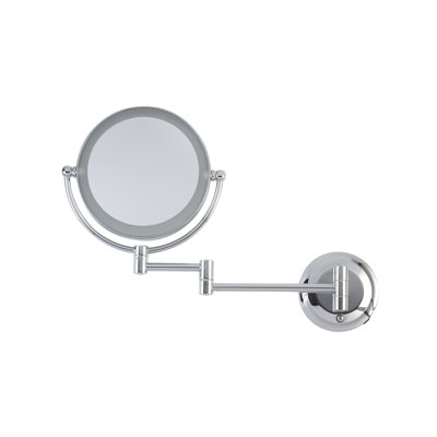 Wall Mount Mirror danielle creations dual power led wall mount mirror & reviews Wall Mount Mirror danielle creations dual power led wall mount mirror & reviews