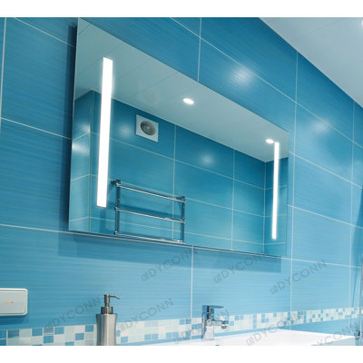Wall Mounted Mirror dyconn faucet edison bathroom wall mounted mirror & reviews | wayfair Wall Mounted Mirror dyconn faucet edison bathroom wall mounted mirror & reviews | wayfair