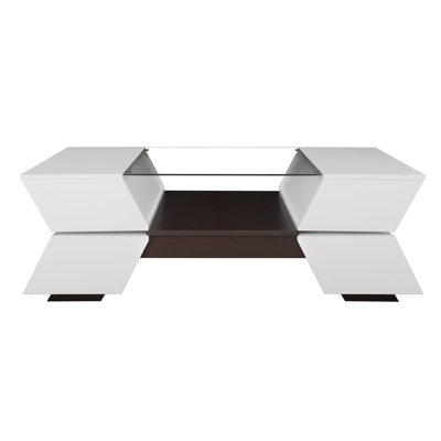 hokku designs piazza coffee table & reviews | wayfair hokku designs piazza coffee table & reviews | wayfair