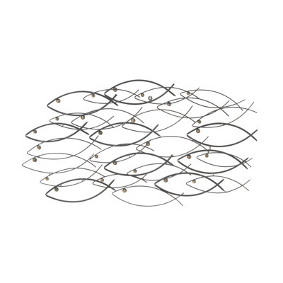 Metal Fish Wall Decor cole & grey metal fish wall decor & reviews | wayfair Metal Fish Wall Decor cole & grey metal fish wall decor & reviews | wayfair