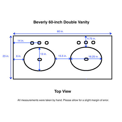 Double Bathroom Vanity Measurements kbc beverly 60" double bathroom vanity set & reviews | wayfair Double Bathroom Vanity Measurements kbc beverly 60" double bathroom vanity set & reviews | wayfair