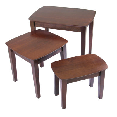 Nesting Tables red barrel studio espinosa 3 piece nesting tables & reviews | wayfair Nesting Tables red barrel studio espinosa 3 piece nesting tables & reviews | wayfair