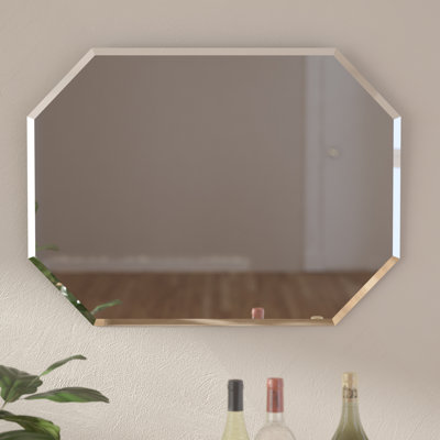 Red Wall Mirror red barrel studio cannonball creek frameless beveled wall mirror Red Wall Mirror red barrel studio cannonball creek frameless beveled wall mirror