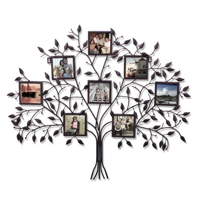 Family Tree Picture Frame Wall Hanging andover mills 8 opening decorative family tree wall hanging Family Tree Picture Frame Wall Hanging andover mills 8 opening decorative family tree wall hanging