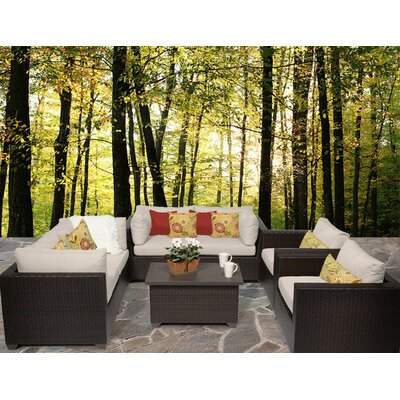 Belle 7 Piece Deep Seating Group with Cushion